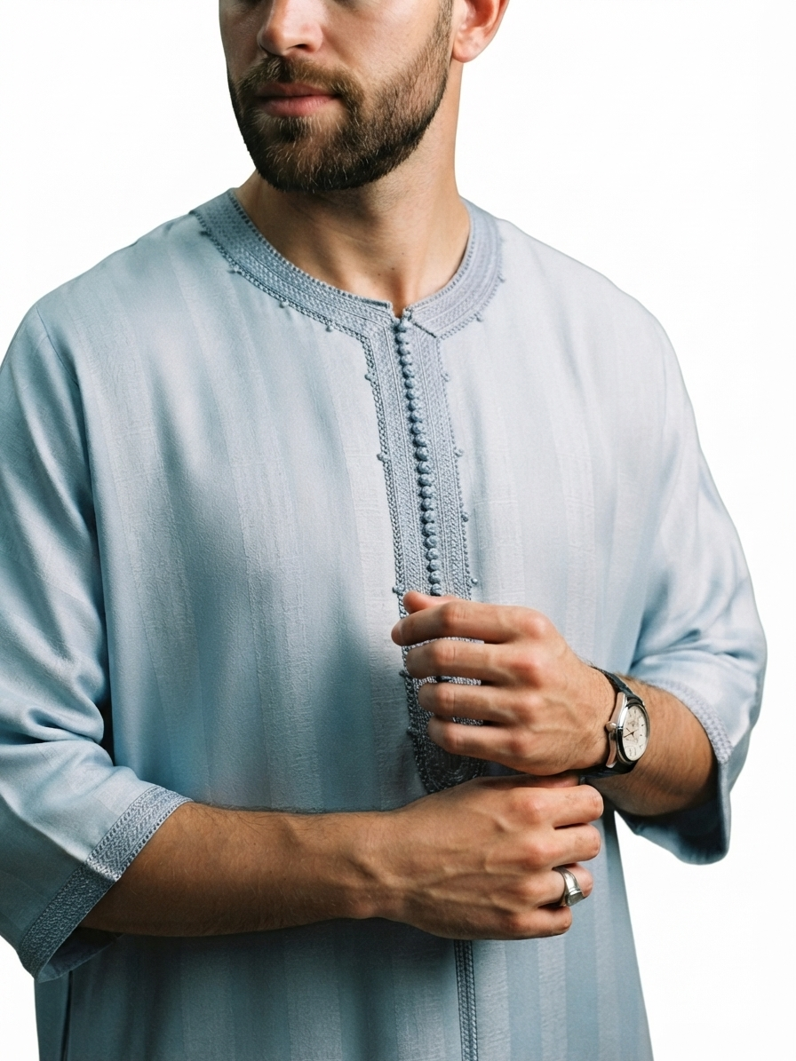 مغربي القمة قماش الجوهرة مخطط