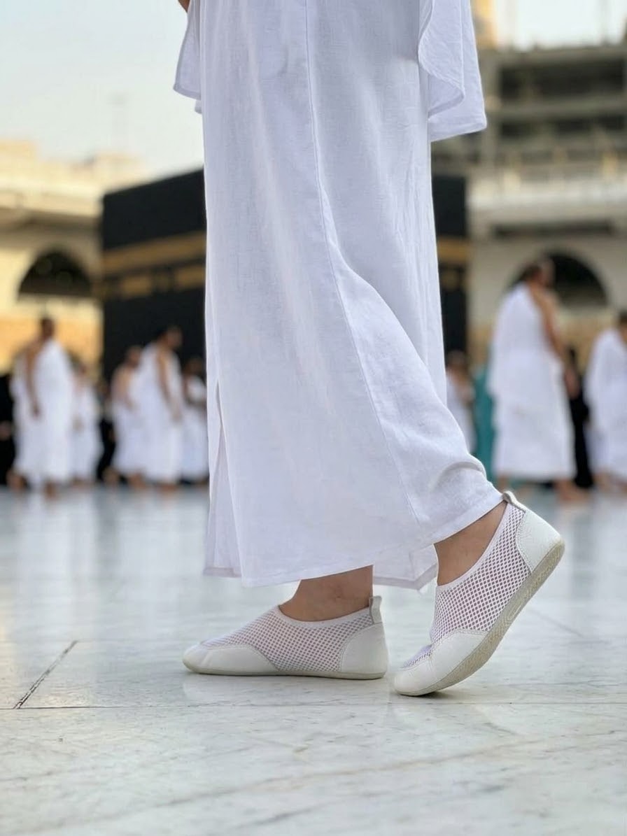 خف الإحرام شبكة (يسمح بدخول الهواء)