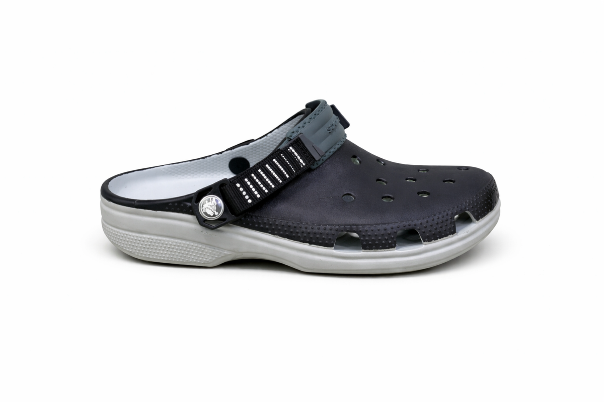 CROCS classic turbo clog noir et gris