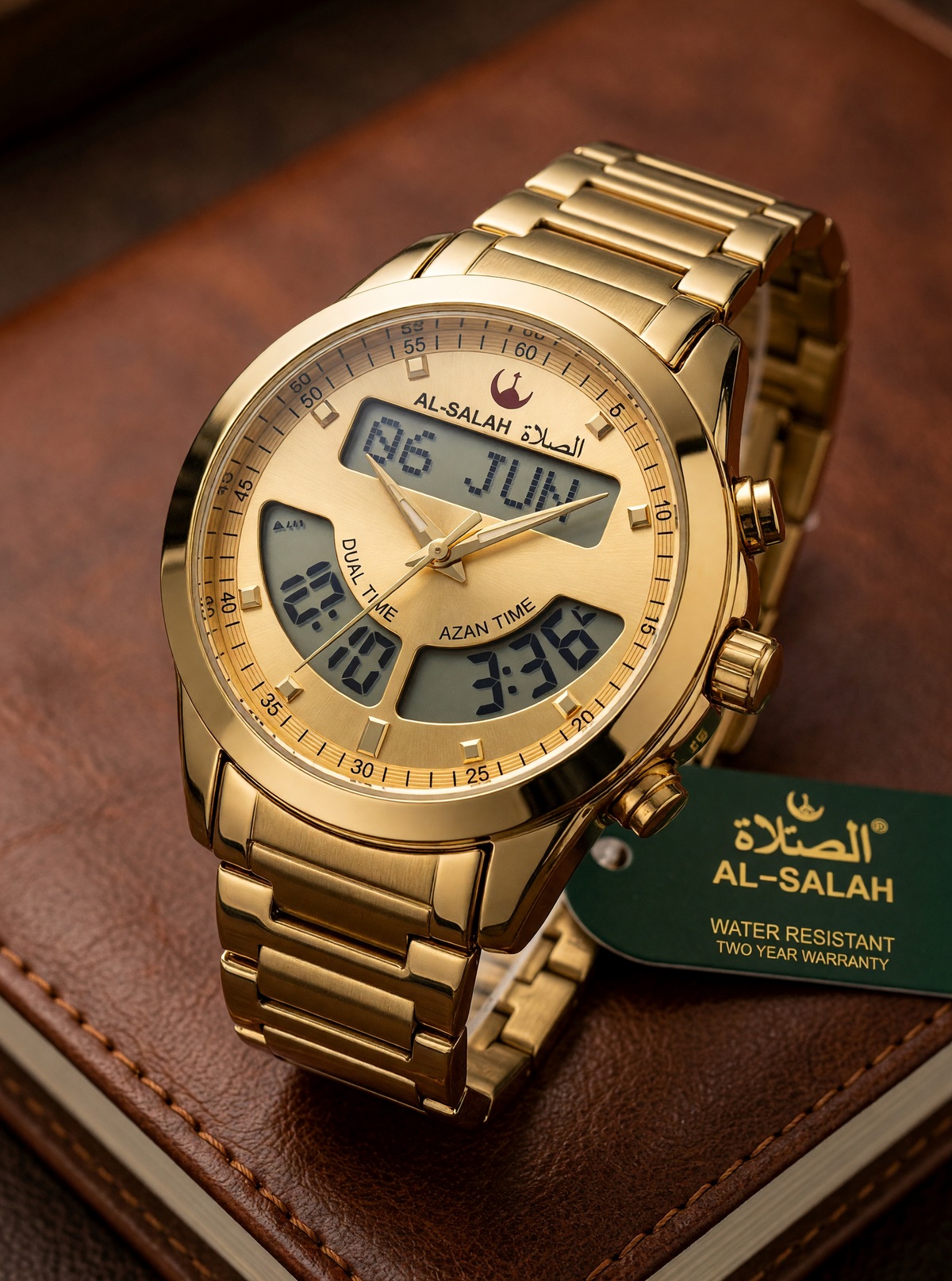 ساعة الصلاة (مواقيت الصلاة والقبلة وغيرها…)