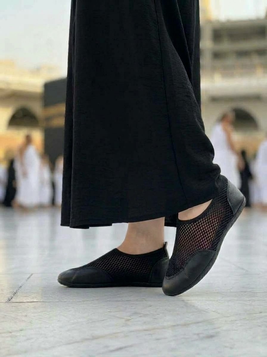 خف الإحرام شبكة (يسمح بدخول الهواء)