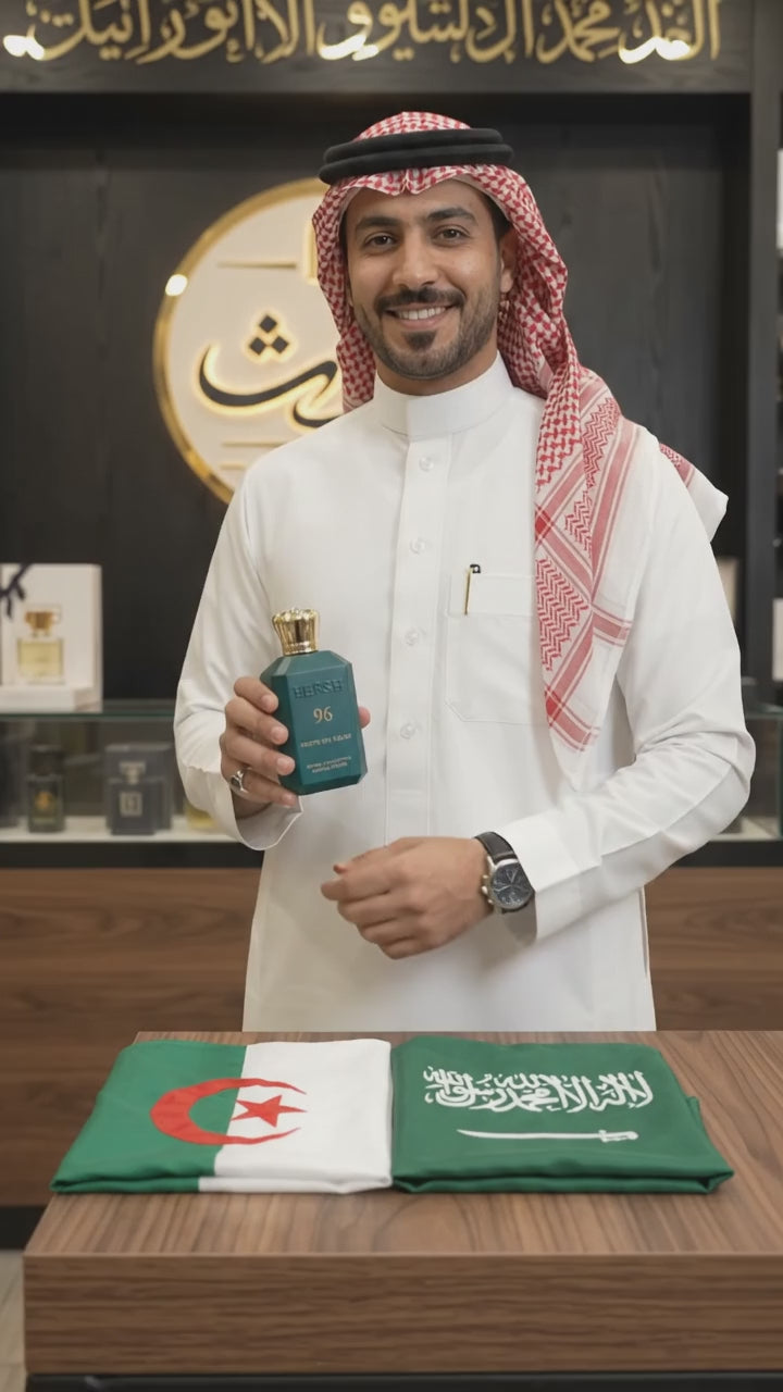 👑 عطر هيرش 96 (Hersh 96) من العز للعود – الإصدار الوطني المحدود 🇸🇦✨
