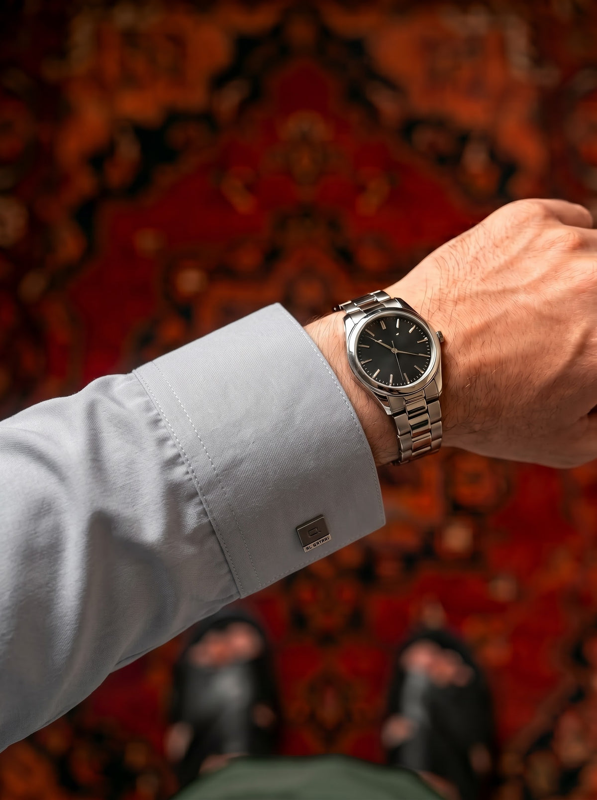 👔 قميص "القطري" قماش خفيف فاخر – القَصّة السعودية الأصيلة