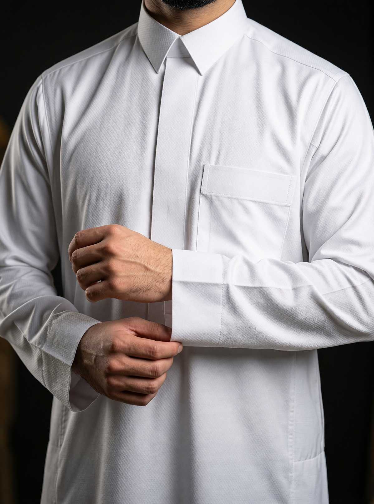 🖤 قميص التراث فاخر بثلاث ألوان - بنقشة "خلية النحل" الفريدة