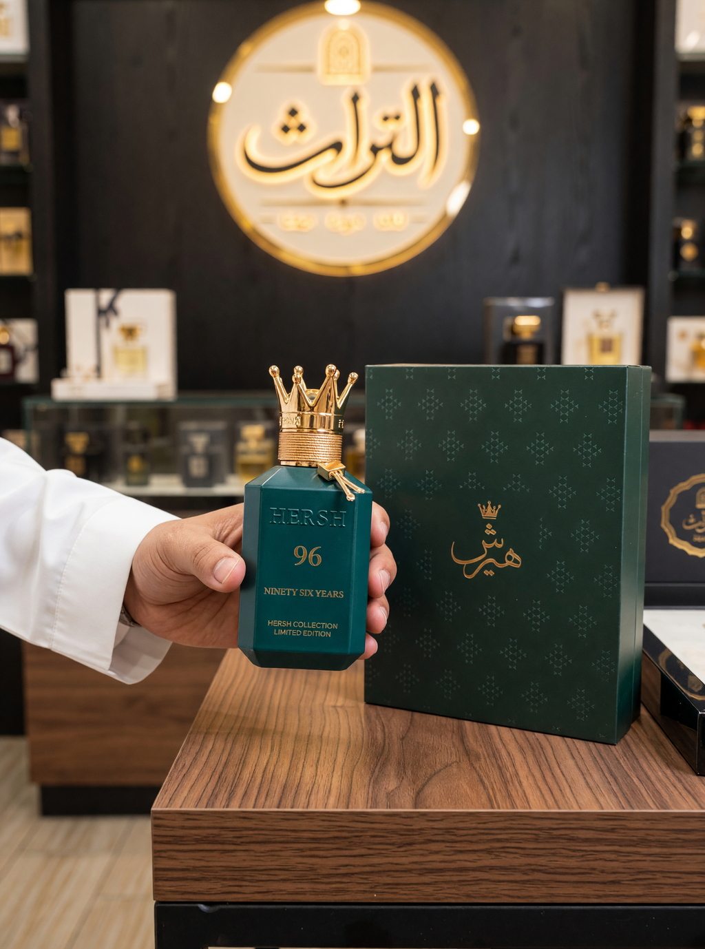 👑 عطر هيرش 96 (Hersh 96) من العز للعود – الإصدار الوطني المحدود 🇸🇦✨