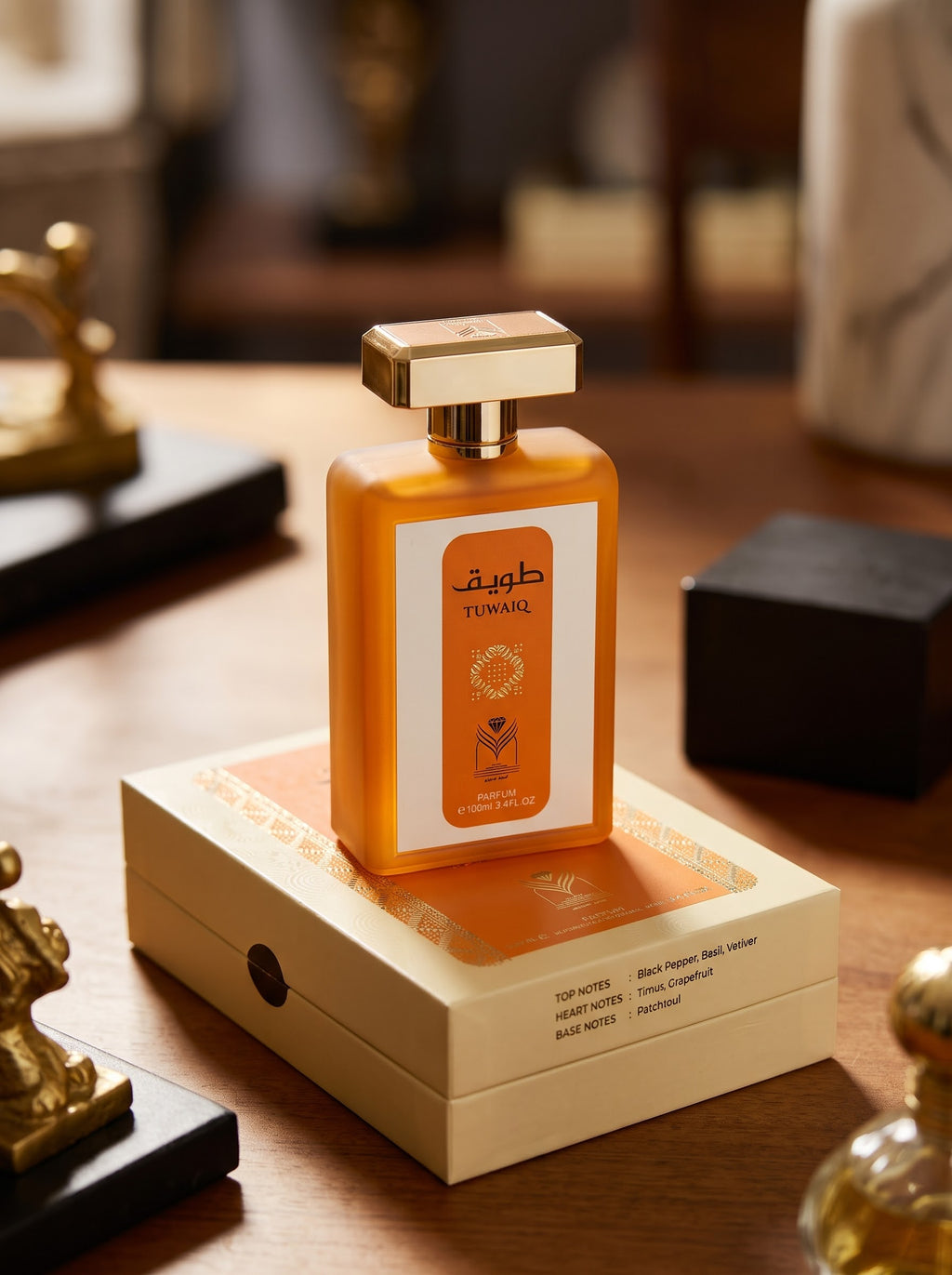 عطر الطويق الأصلي من السعودية من شركة ألماس وهو بديل عطر bois impérial