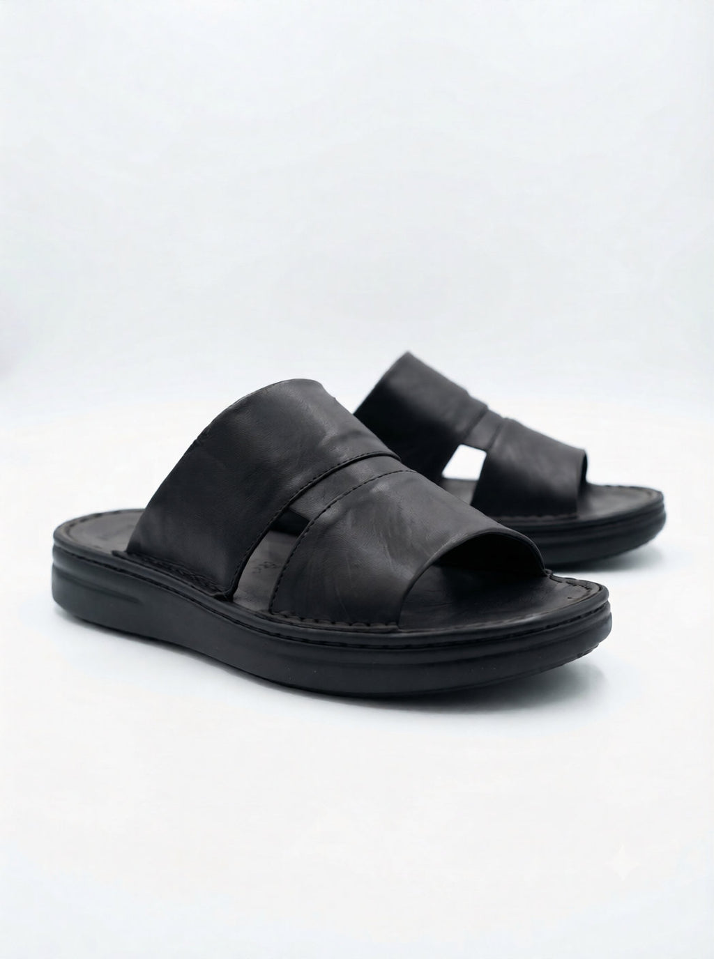 SOFTLAND claquette noir