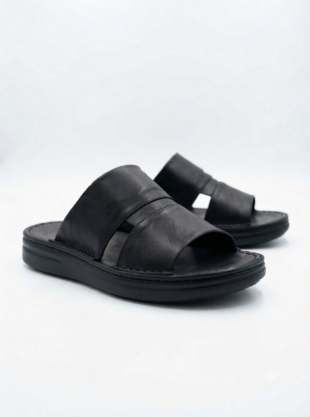 SOFTLAND claquette noir